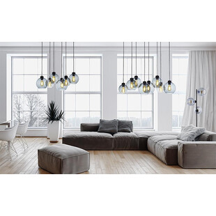 Lampa sufitowa Cubus Graphite VIII - TK Lighting | Szklane kule