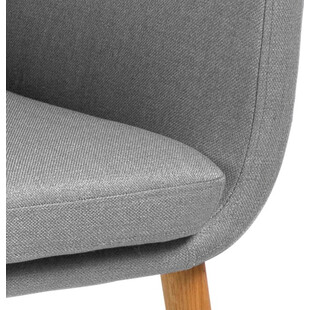 Fotel Actona Nora | Skandynawski, Szary - Kup Teraz!