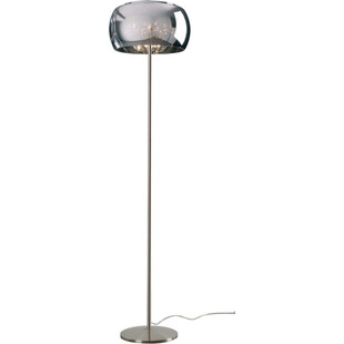 Lampa podłogowa szklany klosz Crystal 40 Chrom marki ZumaLine