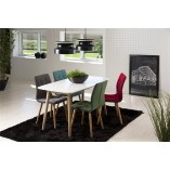 Stół prostokątny Actona Nagano 150x80 | Skandynawski Design