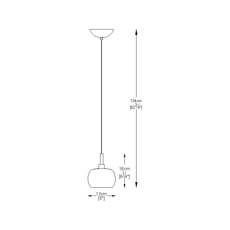 Lampa wisząca ZumaLine Crystal - glamour, chrom, szkło | Kup teraz