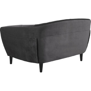Sofa welurowa 2-os. Ria Actona | Szara, 150cm - Stylowy salon