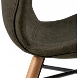 Krzesło Actona Batilda Khaki - Skandynawski Design | Kup Teraz