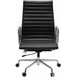 Fotel gabinetowy CH1191T - Skóra Czarna | D2 Design