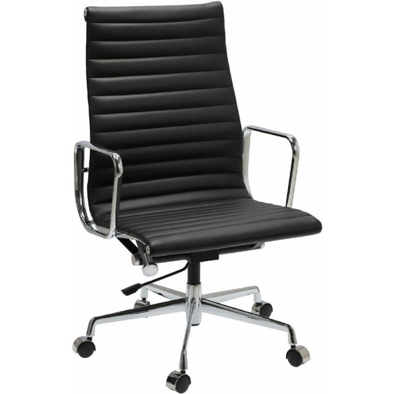 Fotel gabinetowy CH1191T - Skóra Czarna | D2 Design
