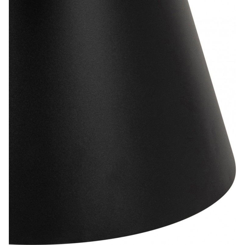 Stolik okrągły Actona Soli 85cm czarny - Design i styl