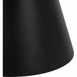 Stolik okrągły Actona Soli 85cm czarny - Design i styl