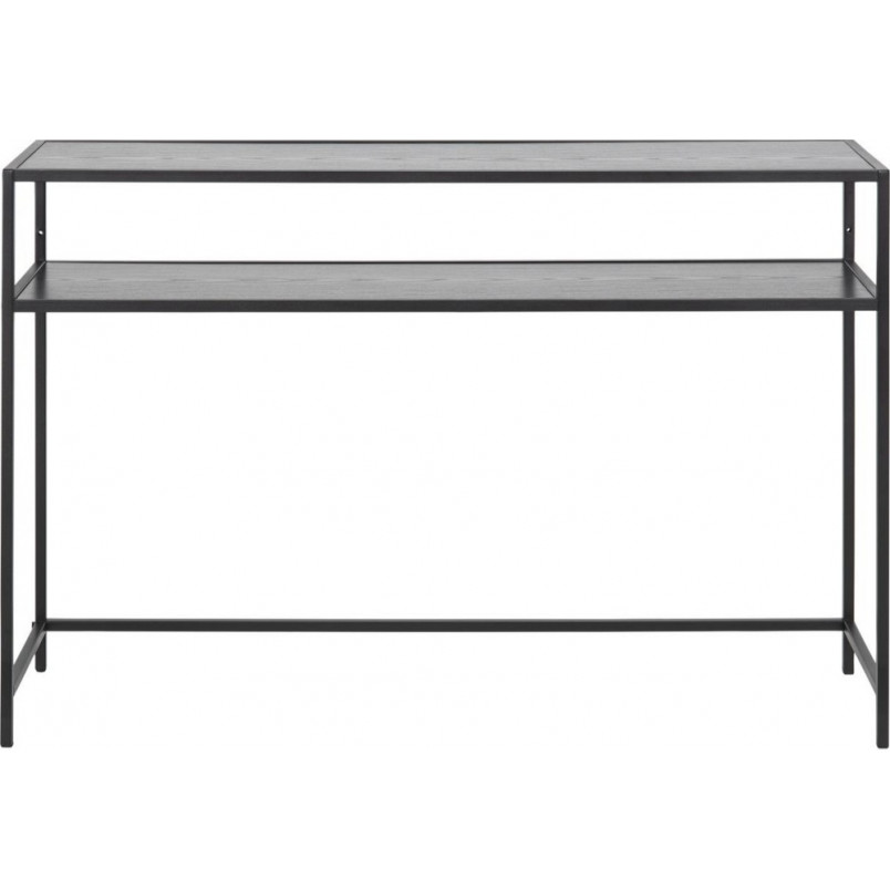 Konsola industrialna Actona Seaford Slim 120x35cm | Czarna