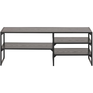 Stolik RTV Industrialny Actona Seaford 120cm | Czarny