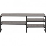 Stolik RTV Industrialny Actona Seaford 120cm | Czarny