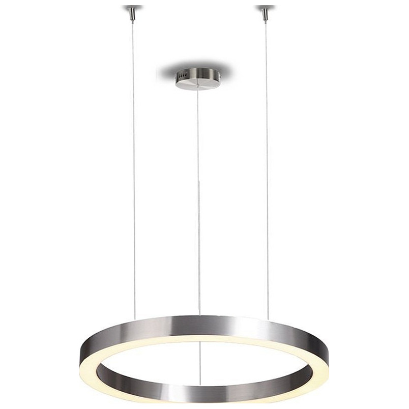 Lampa wisząca Circle LED 80cm - Nikiel | Step In Design