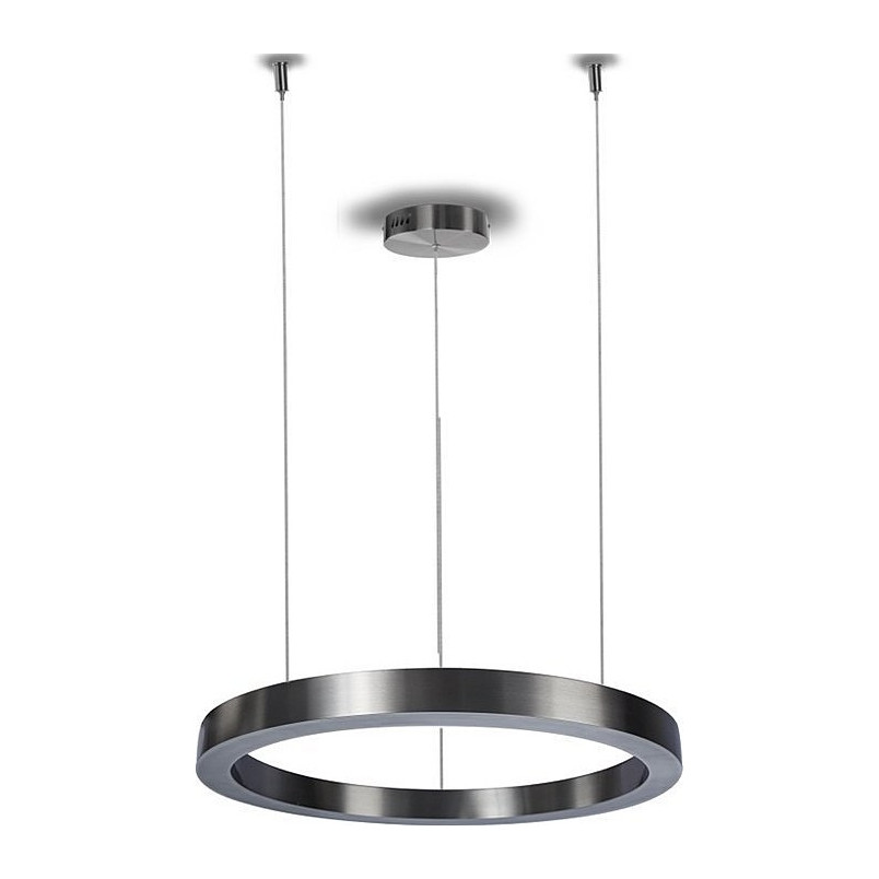 Lampa wisząca Circle LED 80cm - Nikiel | Step In Design