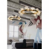 Lampa wisząca Orion | Szklane kule | Step Design