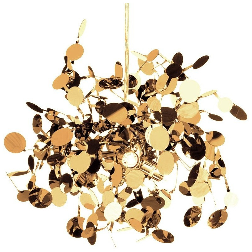 Lampa wisząca złota Monetti 40cm | Step Into Design