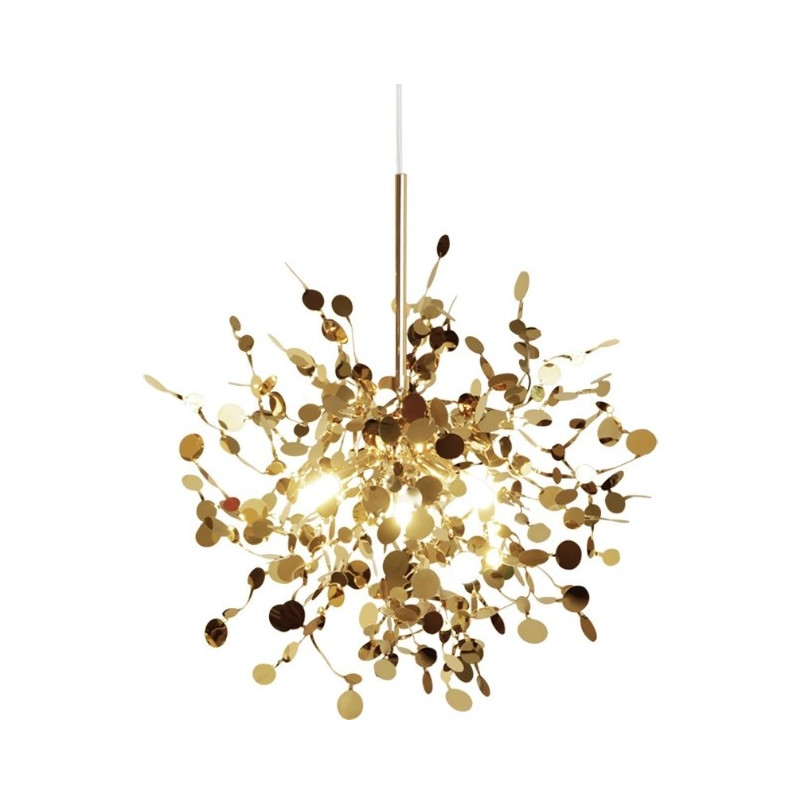 Lampa wisząca złota Monetti 40cm | Step Into Design