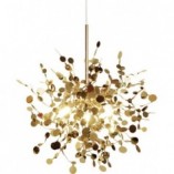 Lampa wisząca złota Monetti 40cm | Step Into Design