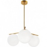 Lampa sufitowa Venus III | Step Into Design - Biało-mosiężna