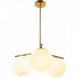 Lampa sufitowa Venus III | Step Into Design - Biało-mosiężna