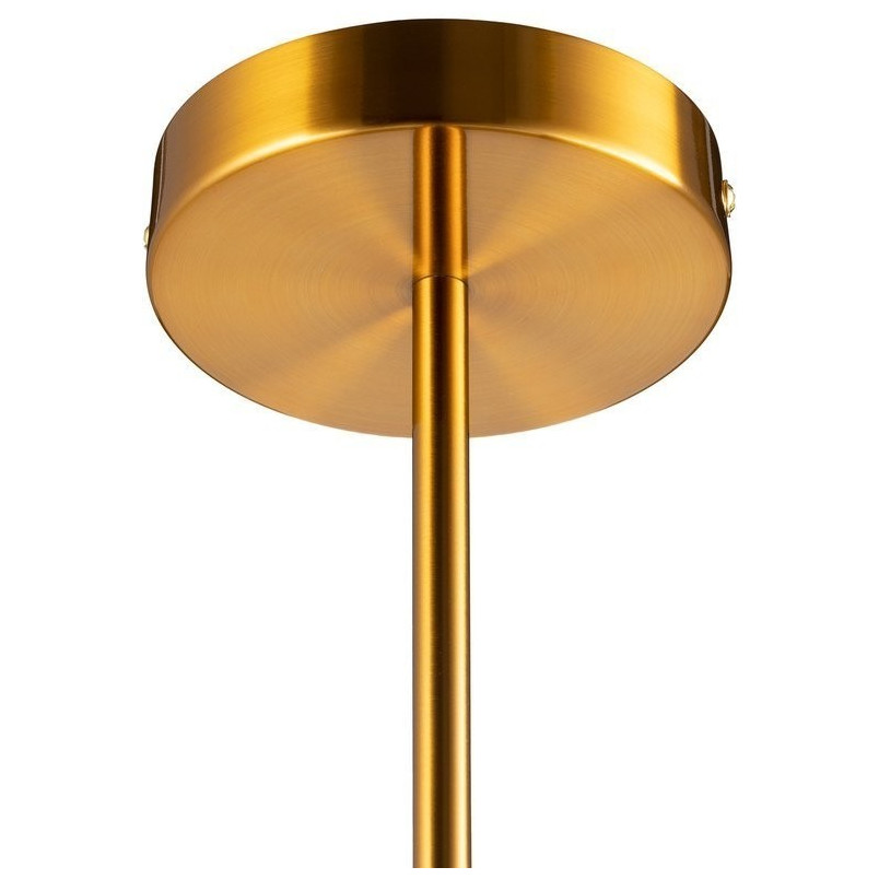 Lampa Sufitowa Venus II - Biało-Mosiężna | Step Into Design
