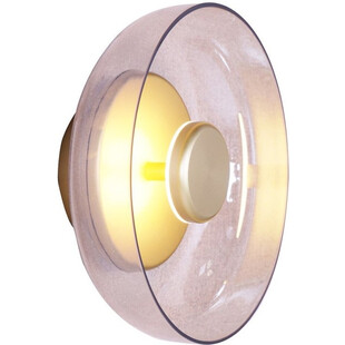 Kinkiet Złoty Szklany Disco LED - Step Into Design
