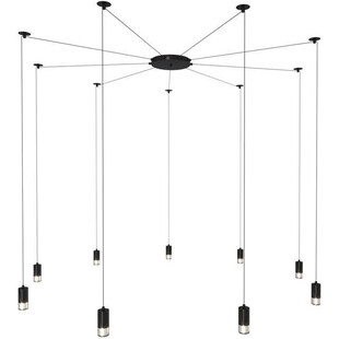 Lampa Wisząca "Pająk" Linea IX Czarna - Step Into Design
