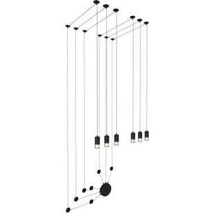 Kinkiet wiszący Linea VI czarny | Step Into Design