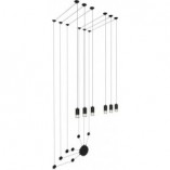 Kinkiet wiszący Linea VI czarny | Step Into Design