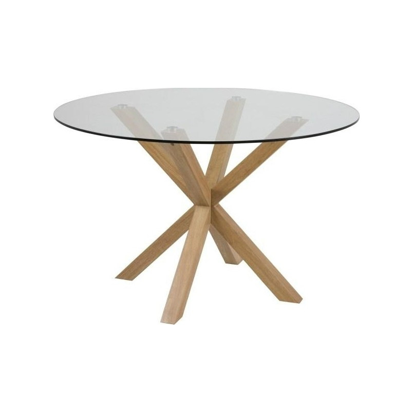 Stół szklany Actona Heaven 119cm - Elegancki design