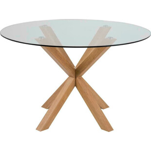Stół szklany Actona Heaven 119cm - Elegancki design