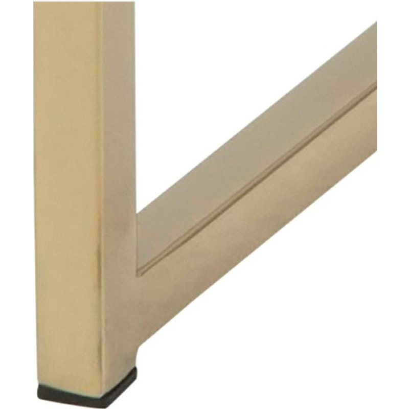 Stolik kawowy Actona Alisma 80cm - Marmur i Złoto | Glamour