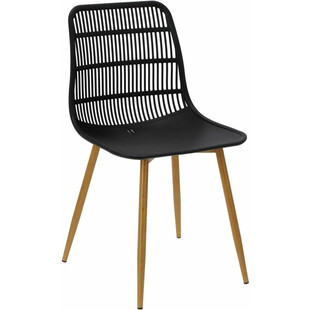 Krzesło skandynawskie Klaus czarne - D2.Design | Komfort i styl