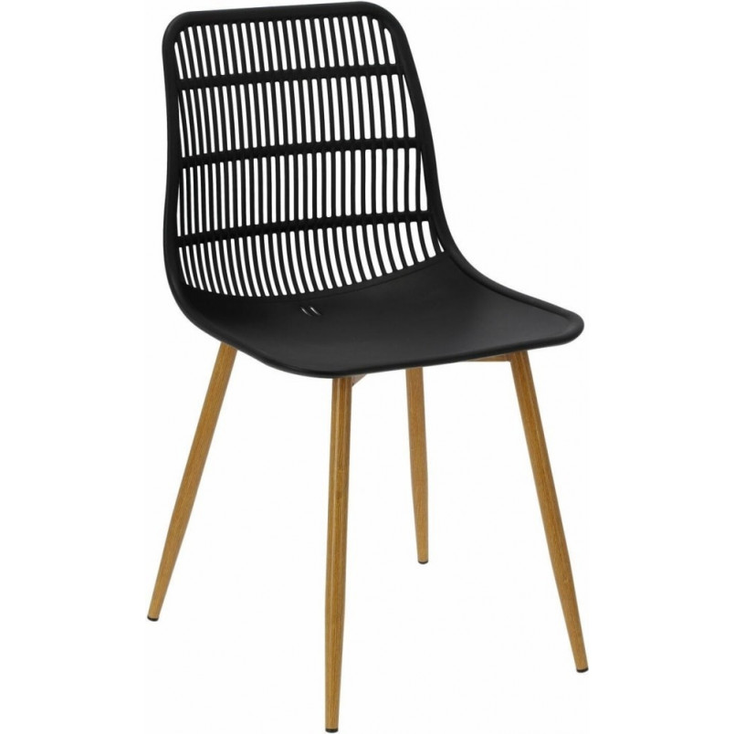 Krzesło skandynawskie Klaus czarne - D2.Design | Komfort i styl