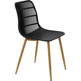 Krzesło skandynawskie Klaus czarne - D2.Design | Komfort i styl