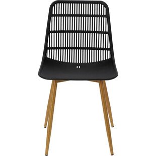 Krzesło skandynawskie Klaus czarne - D2.Design | Komfort i styl