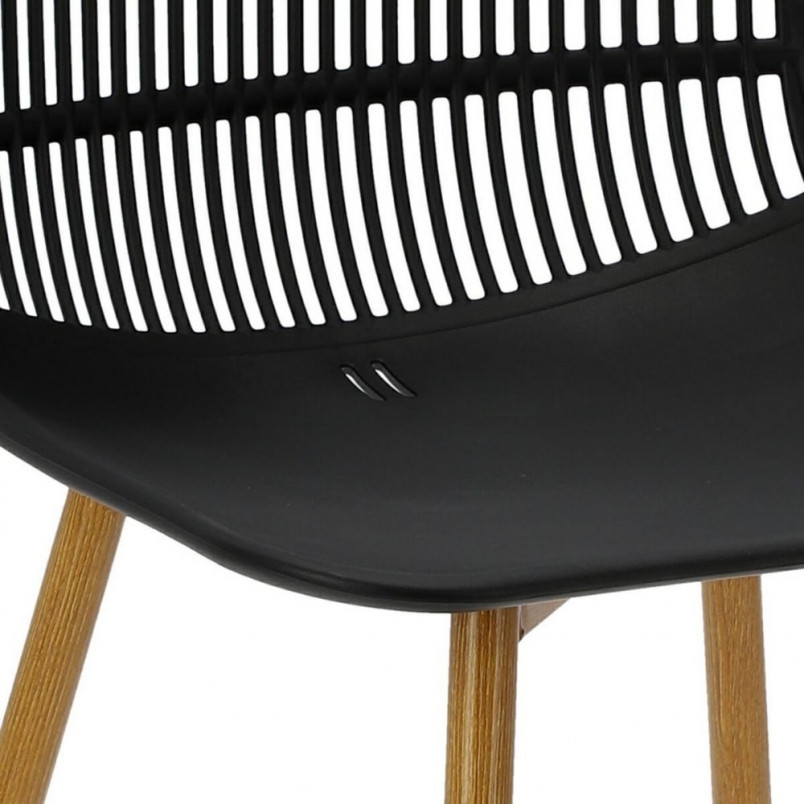 Krzesło skandynawskie Klaus czarne - D2.Design | Komfort i styl