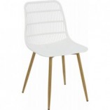 Krzesło skandynawskie Klaus białe | D2.Design - Komfort i styl