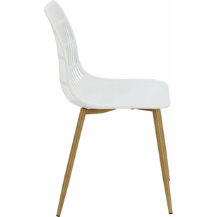 Krzesło skandynawskie Klaus białe | D2.Design - Komfort i styl
