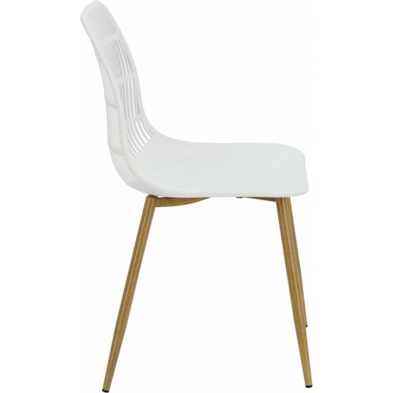 Krzesło skandynawskie Klaus białe | D2.Design - Komfort i styl