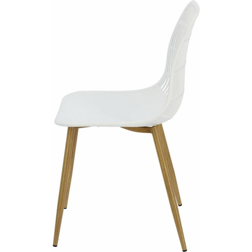 Krzesło skandynawskie Klaus białe | D2.Design - Komfort i styl