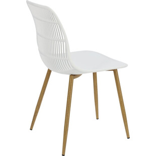 Krzesło skandynawskie Klaus białe | D2.Design - Komfort i styl