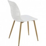 Krzesło skandynawskie Klaus białe | D2.Design - Komfort i styl