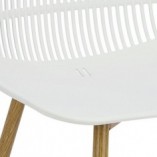 Krzesło skandynawskie Klaus białe | D2.Design - Komfort i styl