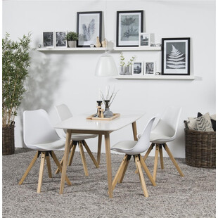 Stół prostokątny Actona Nagano 150x80 | Skandynawski Design