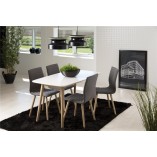 Stół prostokątny Actona Nagano 150x80 | Skandynawski Design