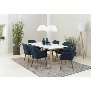 Stół prostokątny Actona Nagano 150x80 | Skandynawski Design