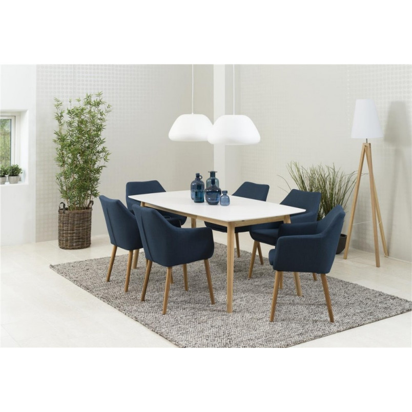 Stół prostokątny Actona Nagano 150x80 | Skandynawski Design