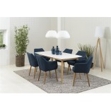 Stół prostokątny Actona Nagano 150x80 | Skandynawski Design