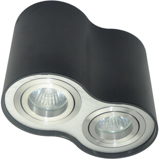 Lampa spot Rondoo czarna ZumaLine | Nowoczesne oświetlenie