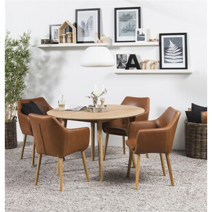 Stół Okrągły Actona Nagano | Skandynawski Design 120cm