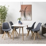 Krzesło Actona Dima - Skandynawski Design, Komfort i Styl